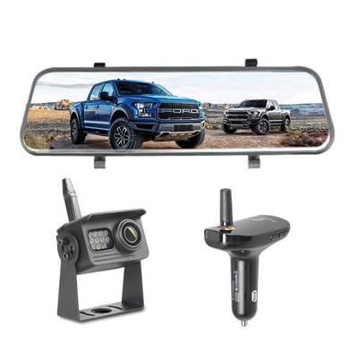 Mirror Dash Cam para automóvil, cámara de espejo de 9,6 &quot;Mirror Dash Cam para automóvil, soporte de cámaras duales