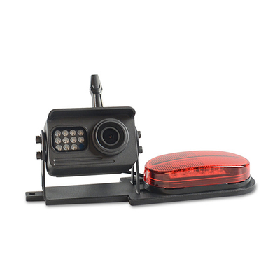 Visión nocturna negra de la cámara del revés del vehículo HD con la luz roja de 6 LED