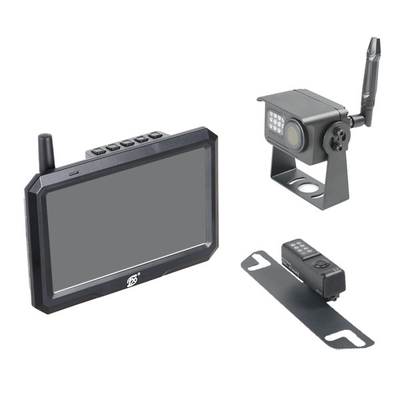 5 camión del monitor IP69K de la pulgada que conduce el sistema de señal inalámbrico de la cámara
