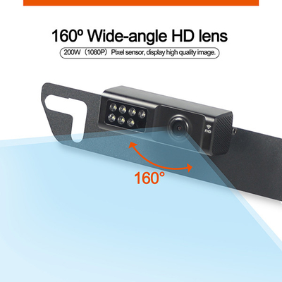 Cámara del revés de la leva 1080P HD de la rociada de Digitaces del Rearview del espejo de FHSS