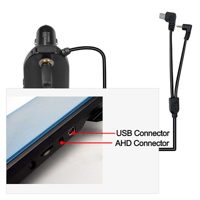 Receptor de reserva inalámbrico del cargador del coche del monitor AHD de la cámara de HD1080P