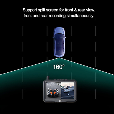 Cámara de reserva de la visión nocturna del vehículo 1080P pantalla de 5 pulgadas para la leva de la rociada