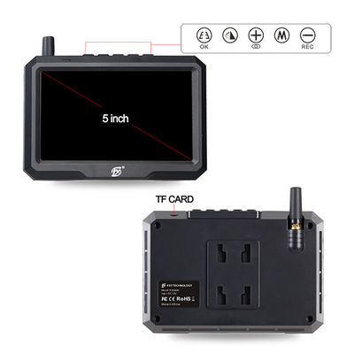 5 camión del monitor IP69K de la pulgada que conduce el sistema de señal inalámbrico de la cámara