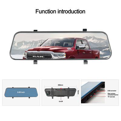 Cámara inalámbrica impermeable del espejo de la vista posterior para la seguridad de reserva del vehículo